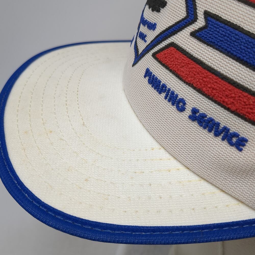 Performance Pumping Inc. Snapback Hat Solid White… - image 5